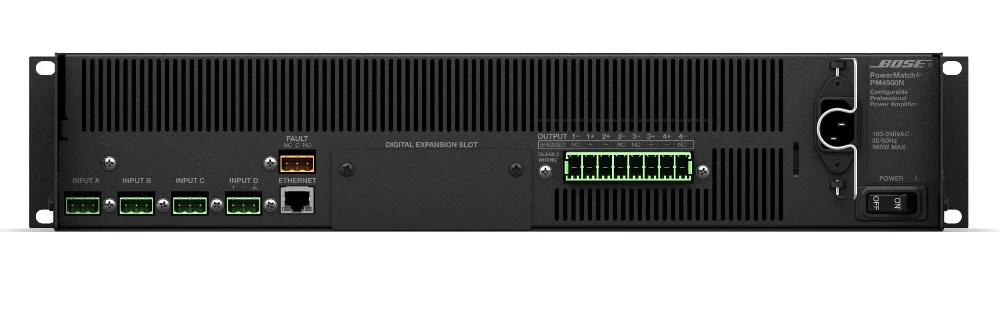 Bose PowerMatch PM4500N Amplifier - Side View